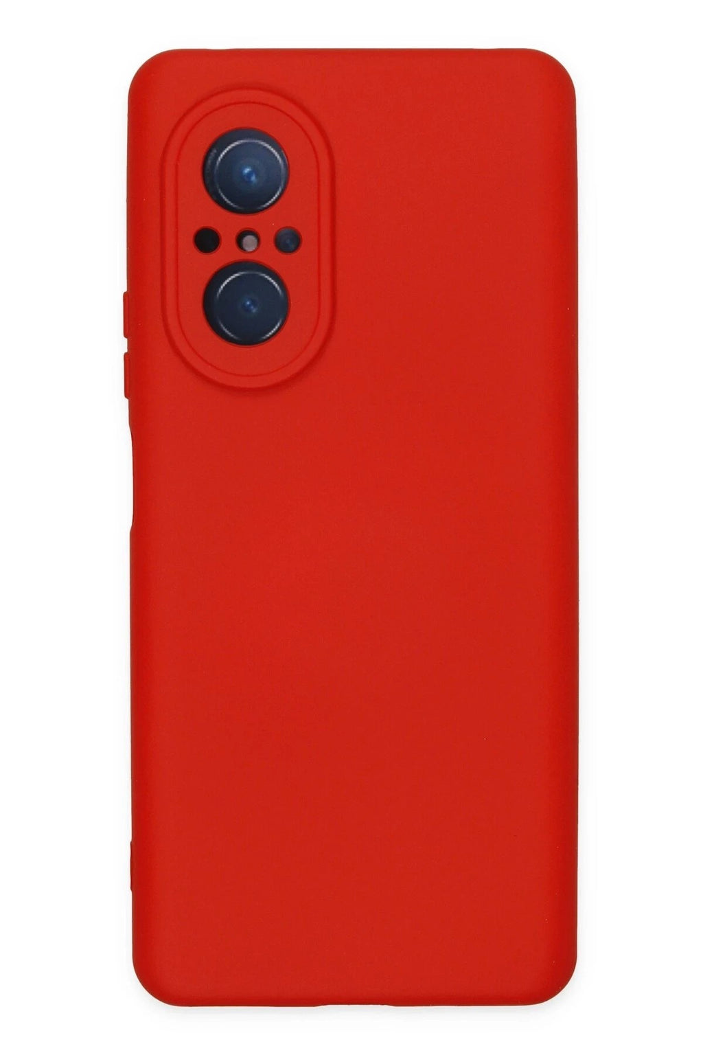 Mey İthalat® Huawei Nova 9 SE Kılıf Nano içi Kadife Silikon - Kırmızı