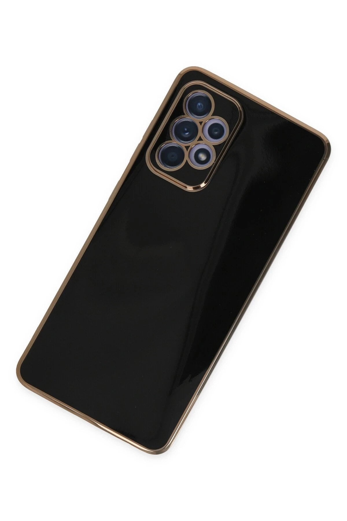 Mey İthalat® Samsung Galaxy A52 Kılıf Volet Silikon - Siyah