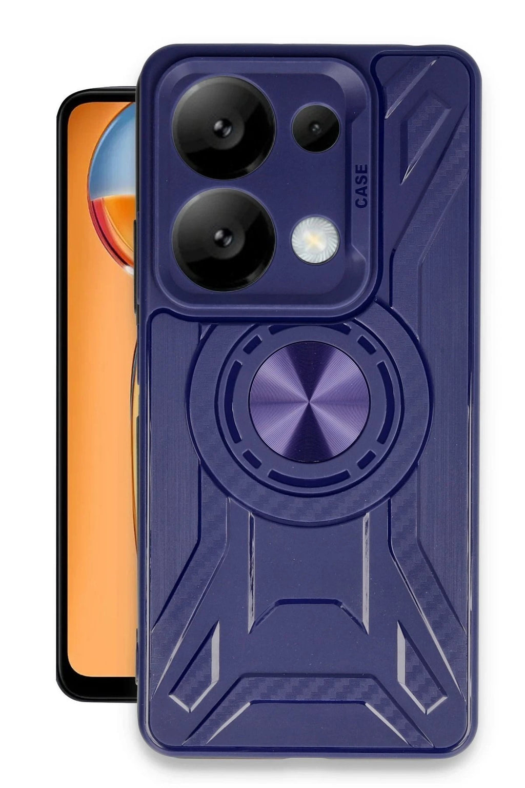 Mey İthalat® Redmi Note 13 4G Kılıf Lincoln Silikon - Lacivert