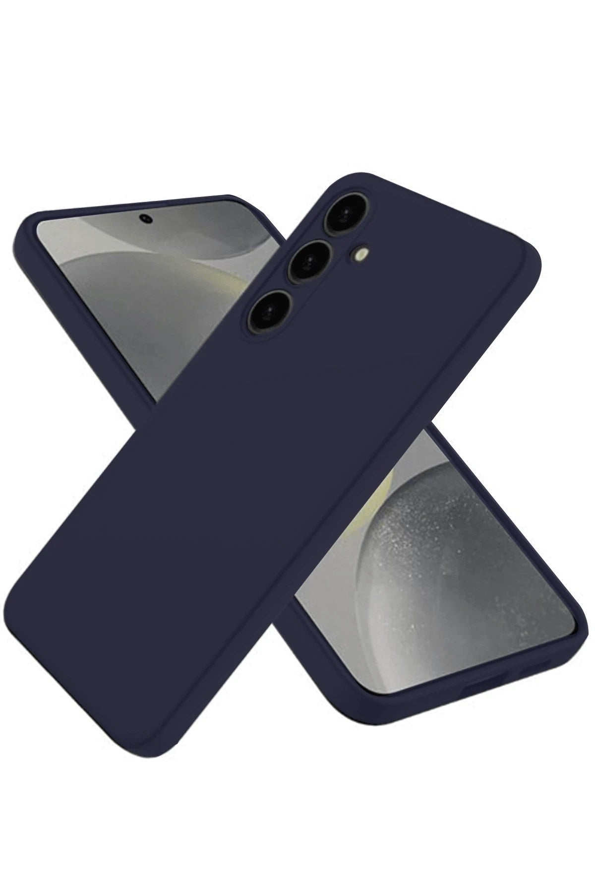 Mey İthalat® Samsung Galaxy A36 Kılıf First Silikon - Lacivert