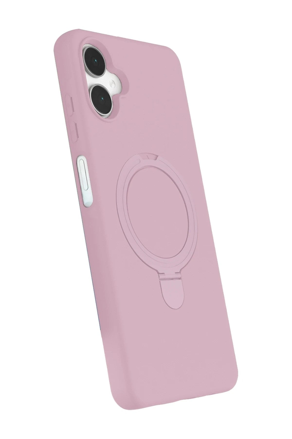 Mey İthalat® Samsung Galaxy A06 Regal Magsafe Standlı Kapak - Açık Pembe