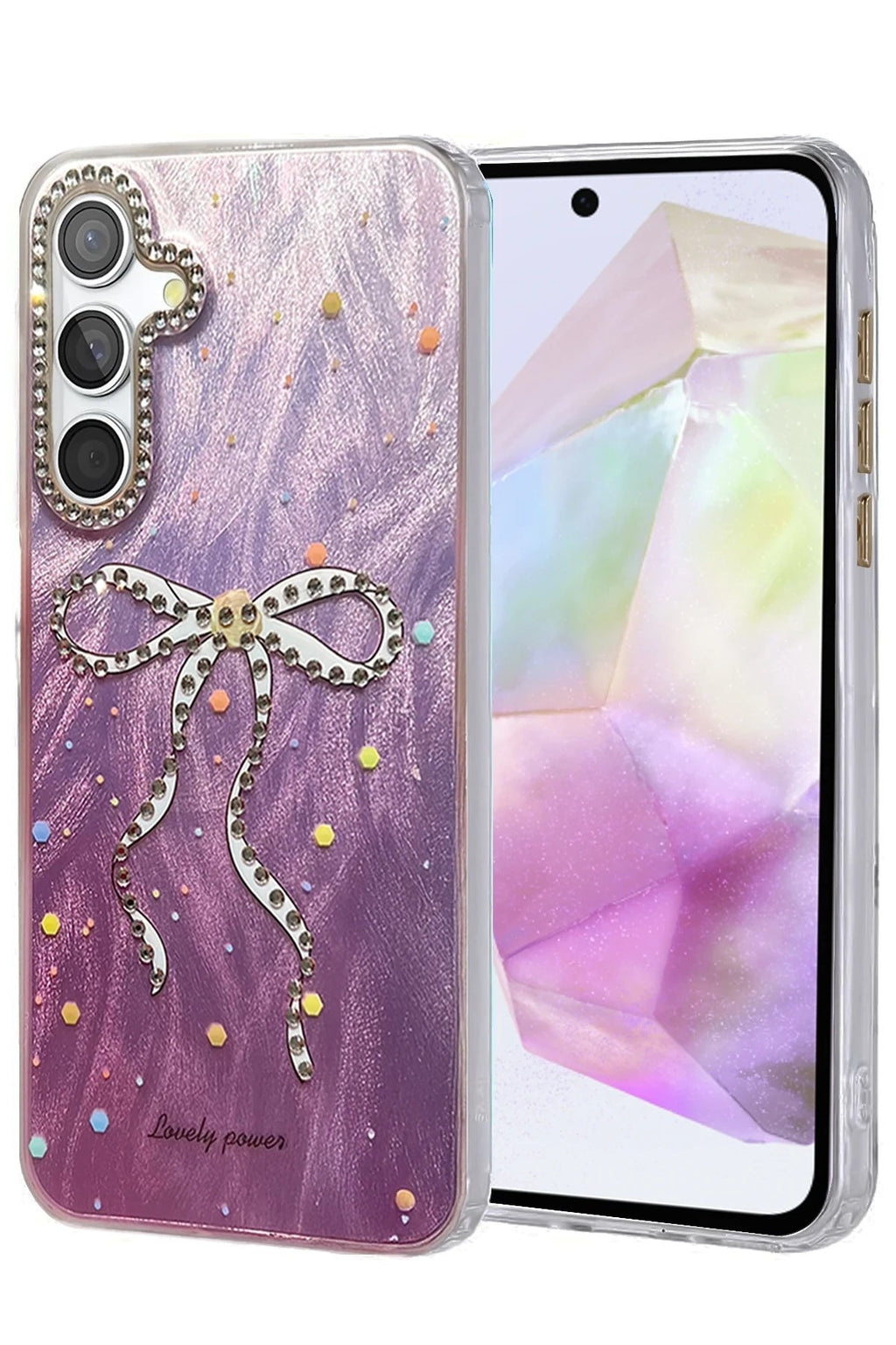 Mey İthalat® Samsung Galaxy A35 5G Kılıf Blade Aynalı Desenli Kapak - Desen 1