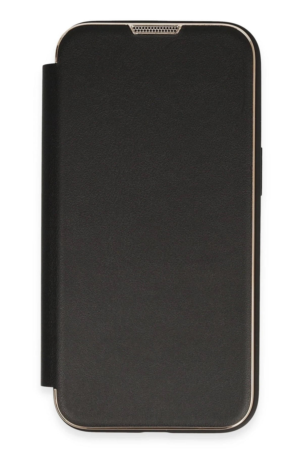 Mey İthalat® iPhone 13 Pro Max Kılıf Dolpin Kapaklı - Siyah