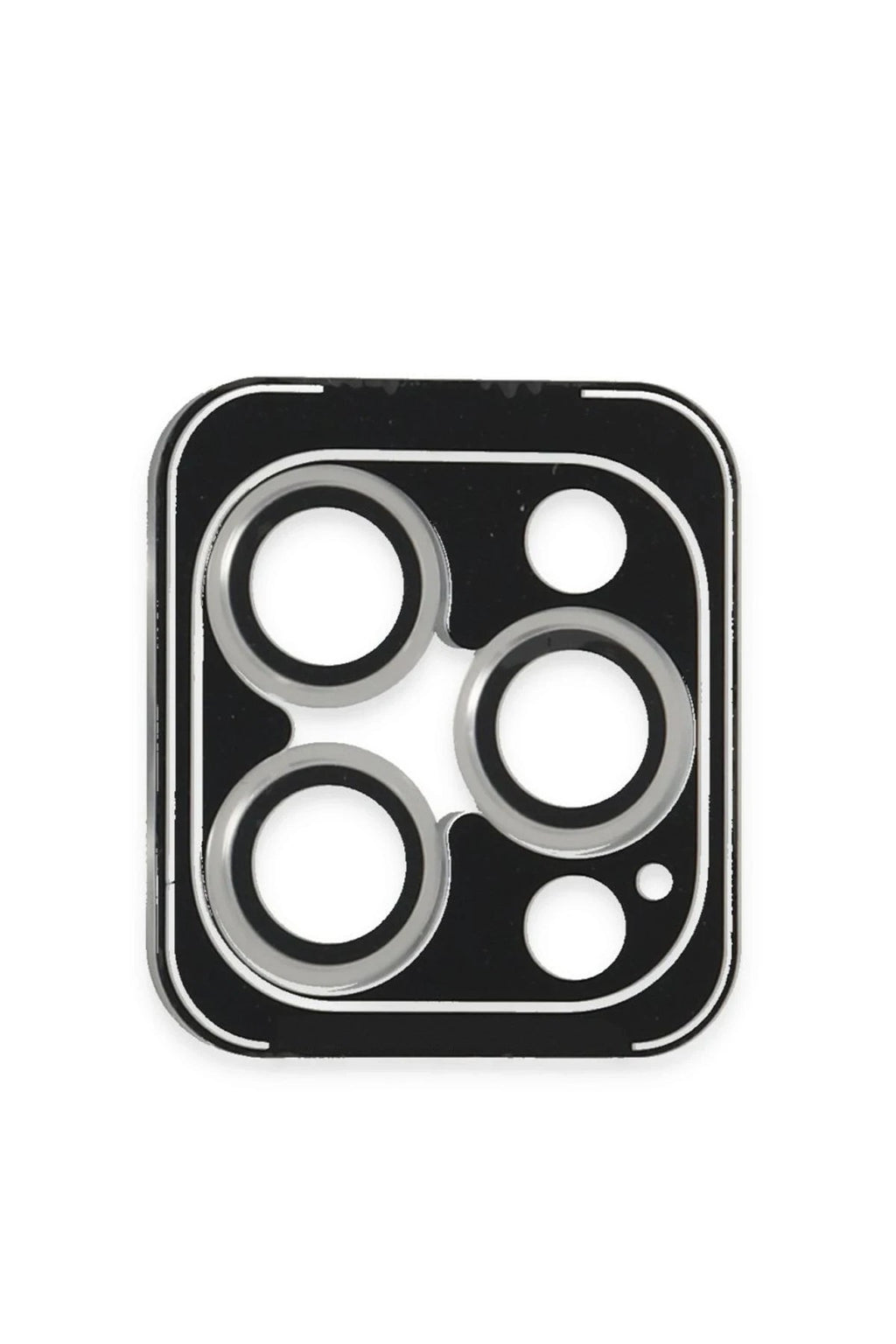 Mey İthalat® iPhone 16 Pro Max PVD Metal Kamera Lens - Gümüş