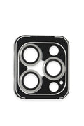 Mey İthalat® iPhone 16 Pro Max PVD Metal Kamera Lens - Gümüş