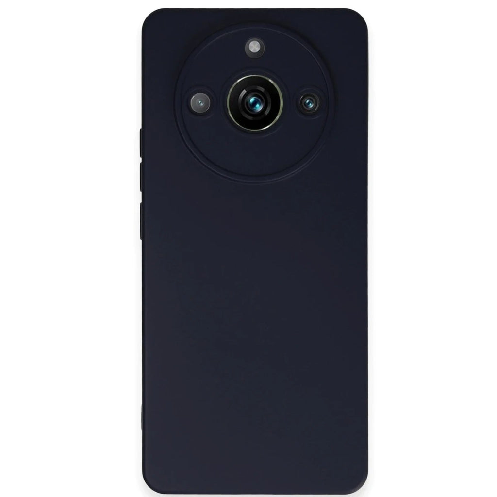 Mey İthalat® Realme 11 Pro Kılıf Nano içi Kadife Silikon - Lacivert