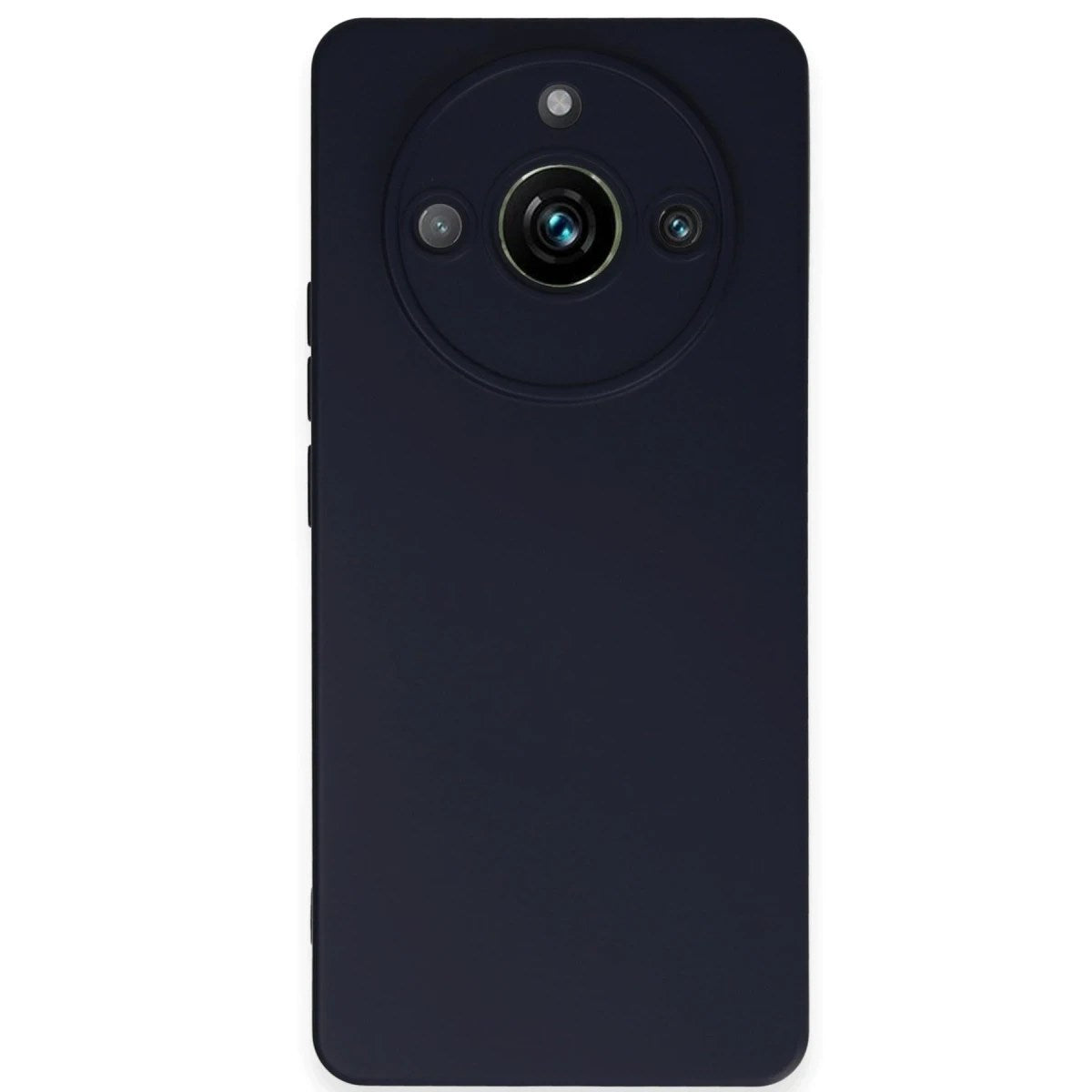 Mey İthalat® Realme 11 Pro Kılıf Nano içi Kadife Silikon - Lacivert