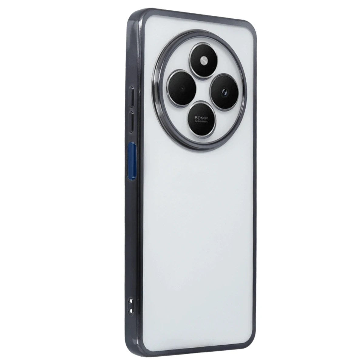 Mey İthalat® Redmi 14C Kılıf Lensli Silikon - Siyah