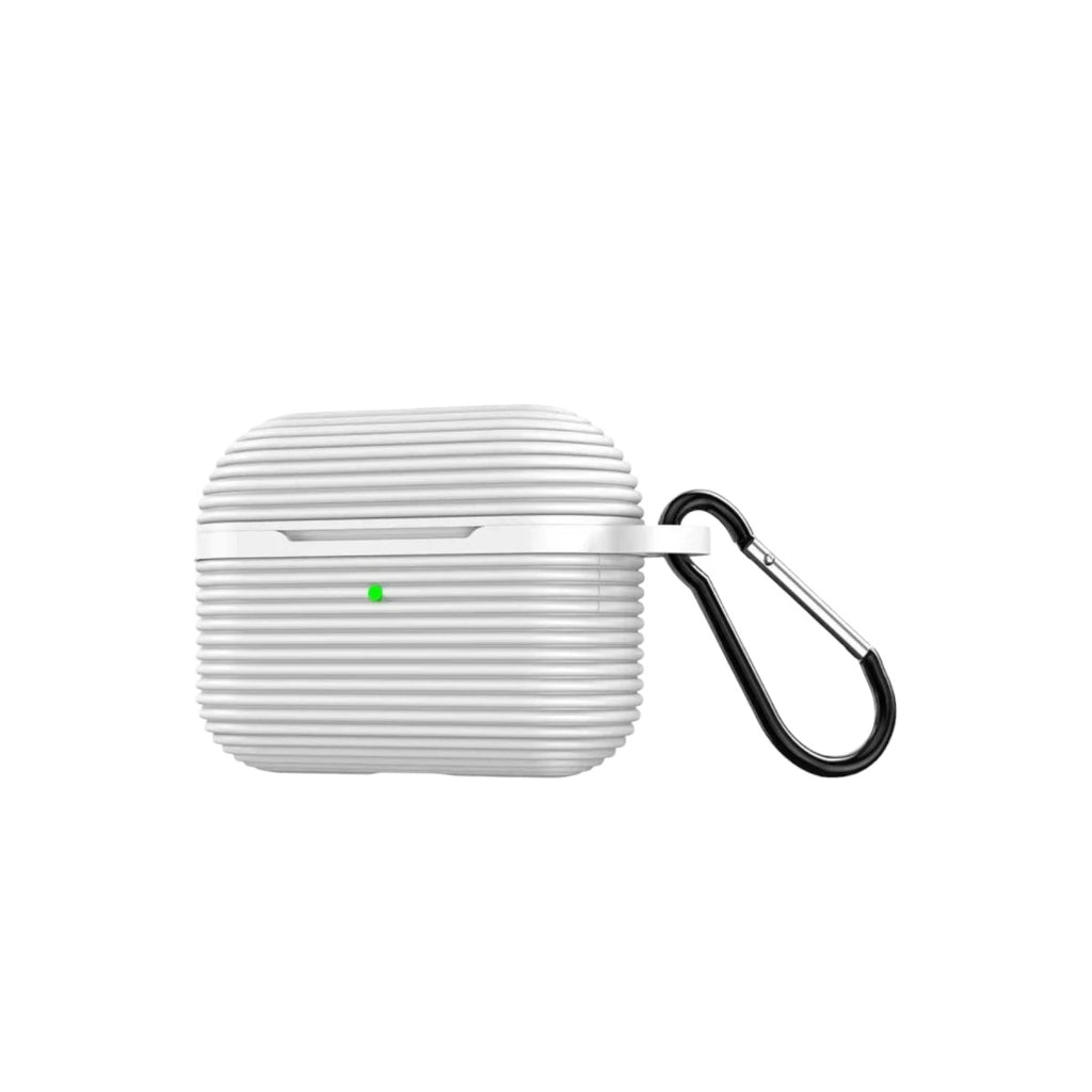 Mey İthalat® Airpods Pro 3 (3.nesil) Raven Silikon Kılıf - Beyaz