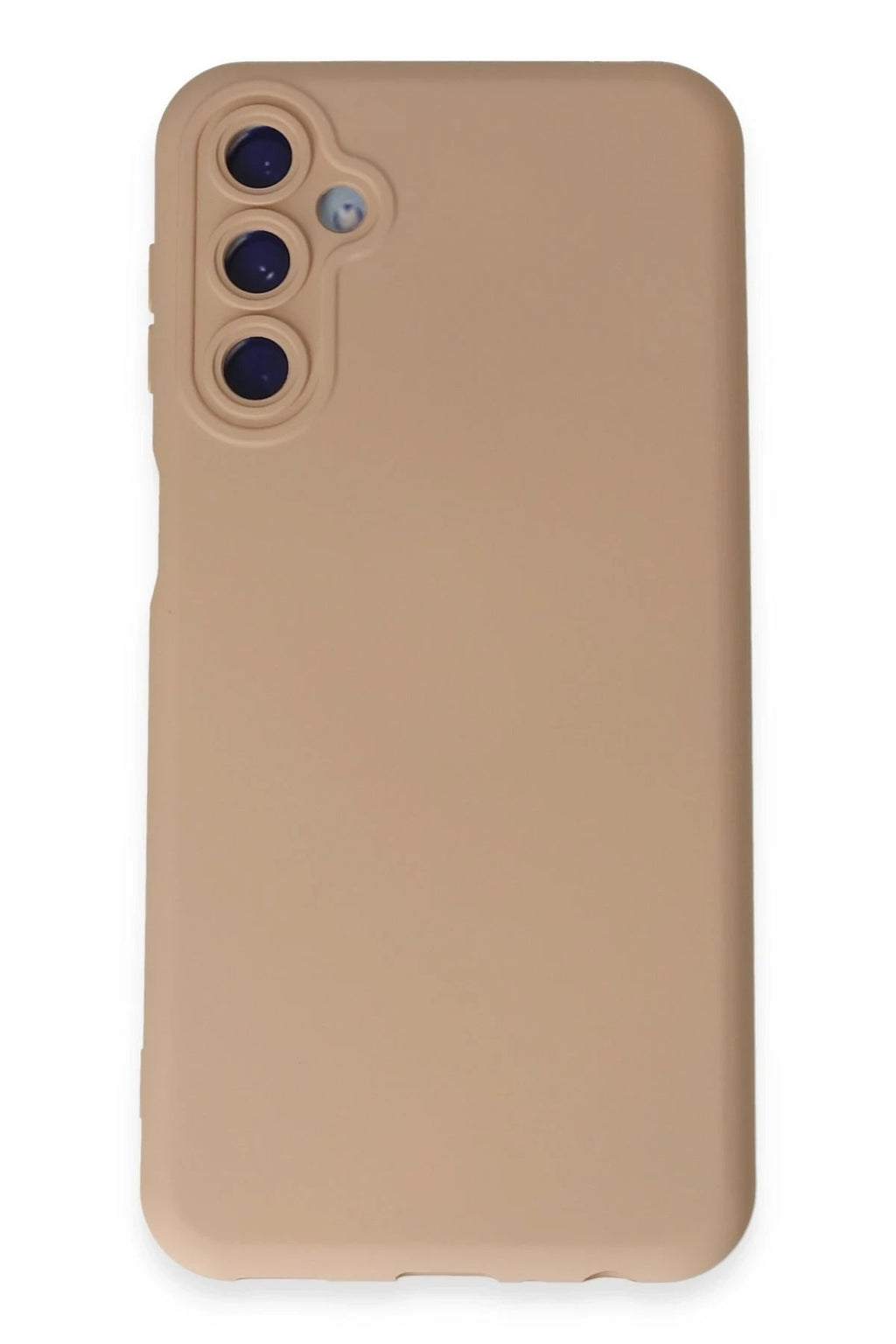 Mey İthalat® Samsung Galaxy M34 5G Kılıf Nano içi Kadife Silikon - Pudra