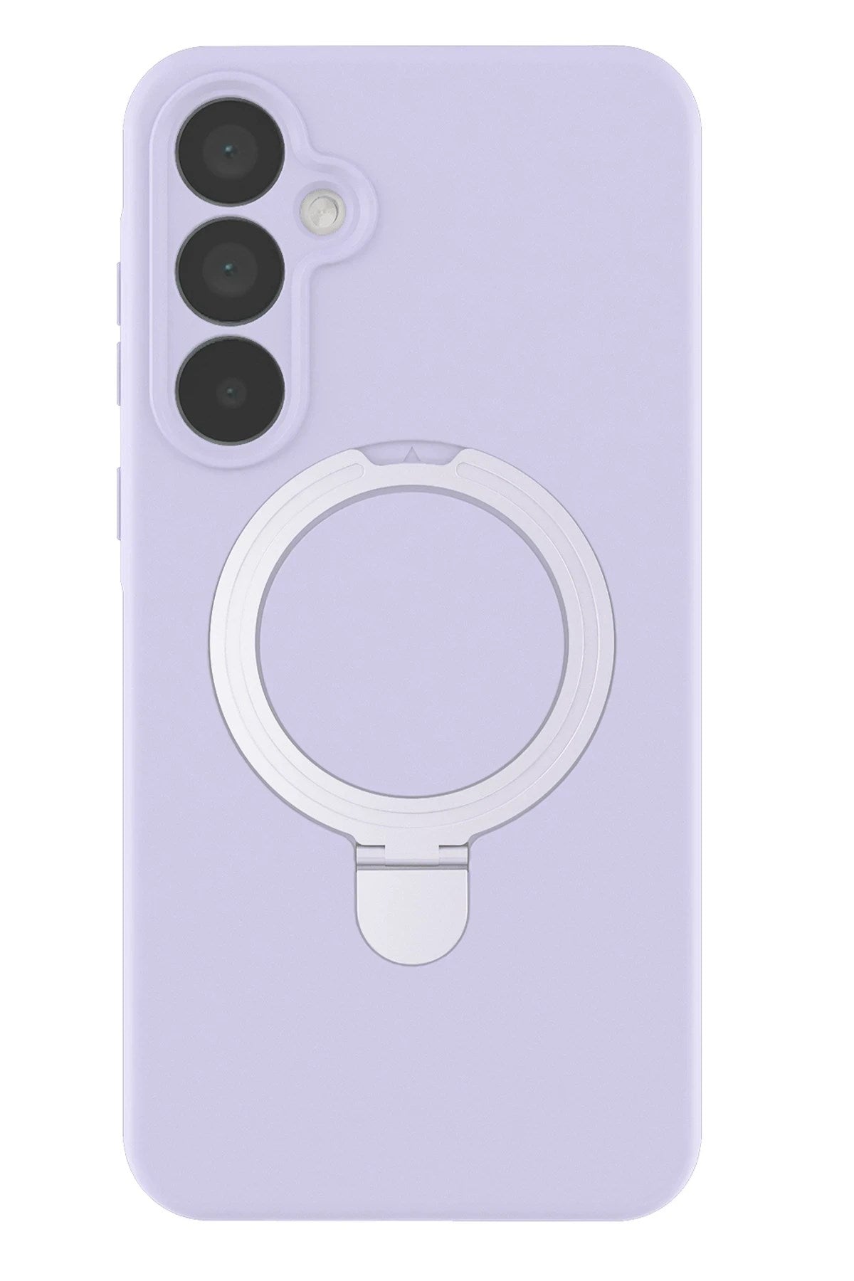 Mey İthalat® Samsung Galaxy A55 5G Regal Magsafe Standlı Kapak - Lila