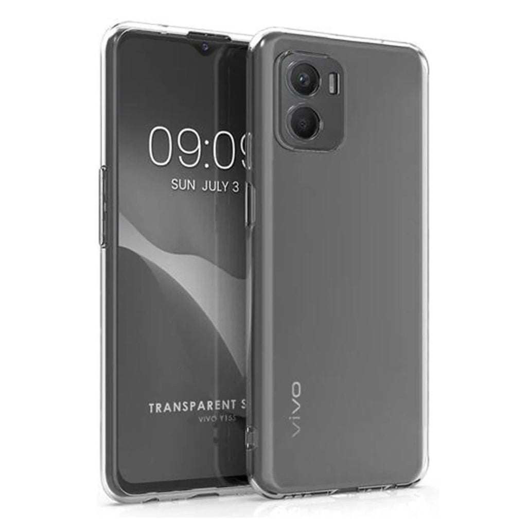 Mey İthalat® Vivo Y15S Kılıf Lüx Şeffaf Silikon