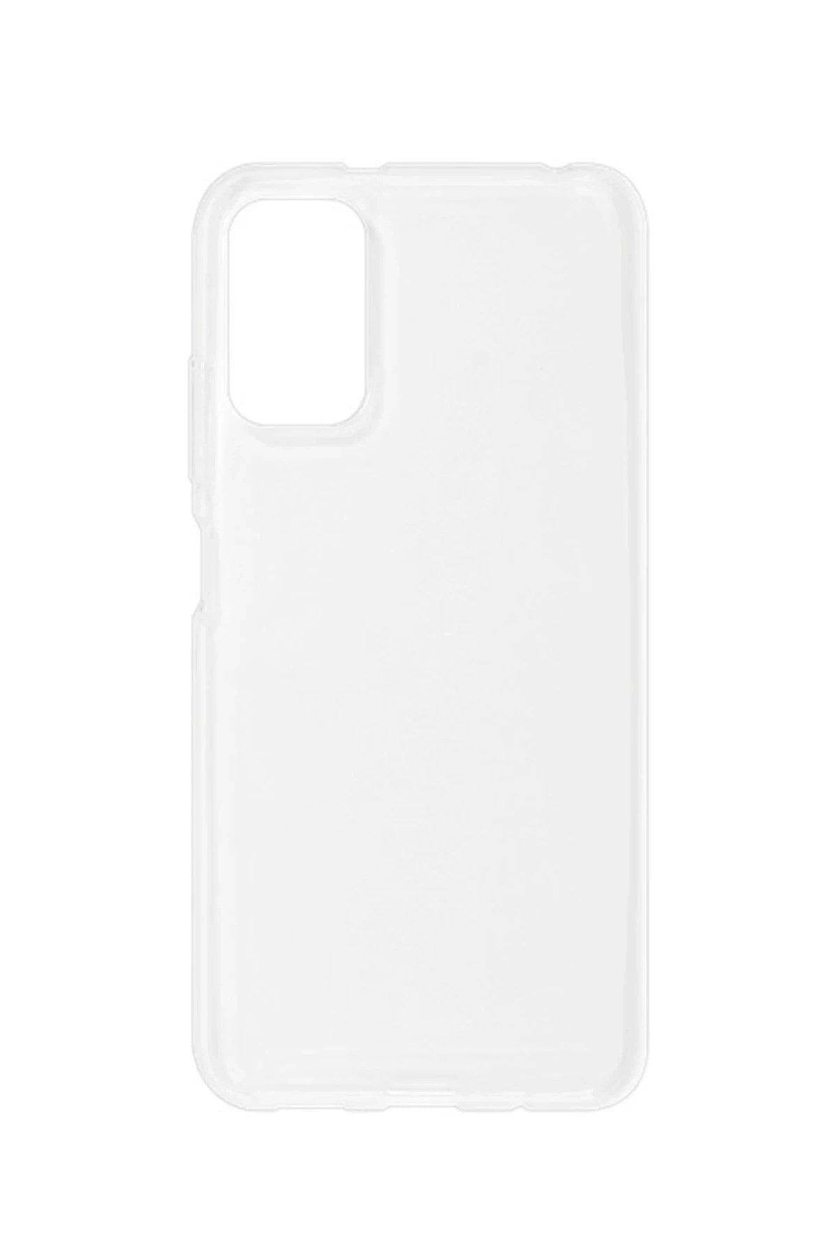 Mey İthalat® Redmi Note 11 SE Kılıf Deluxe 2mm Şeffaf Silikon - Şeffaf