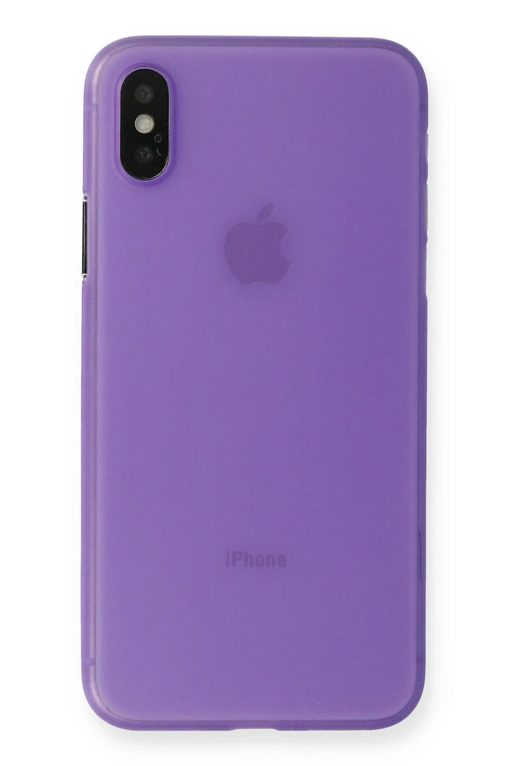 Mey İthalat® iPhone XS Max Kılıf PP Ultra İnce Kapak - Mor