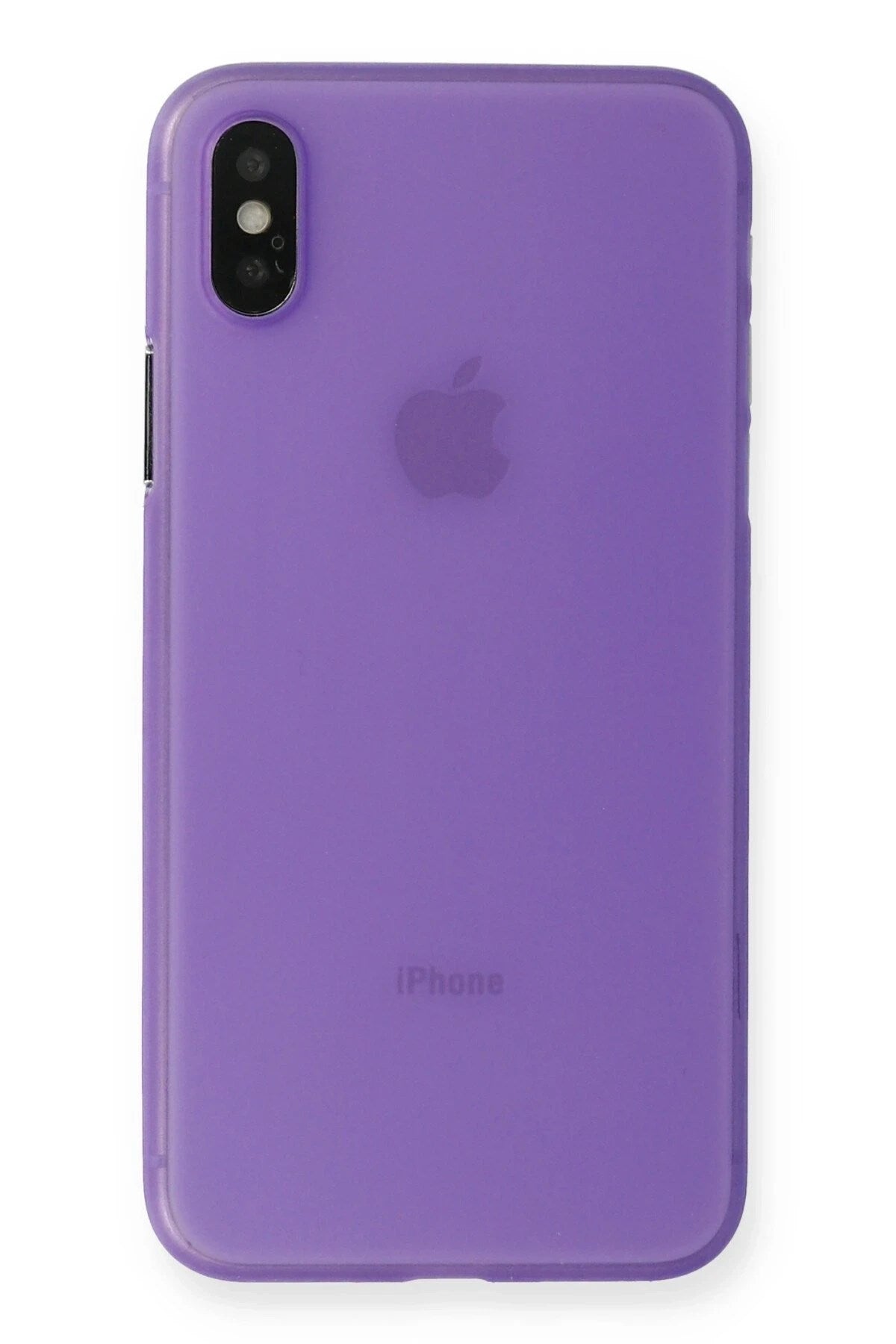 Mey İthalat® iPhone XS Max Kılıf PP Ultra İnce Kapak - Mor