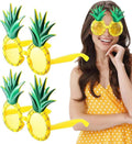 Mey İthalat® Tropikal Hawaii Ananas Şekilli Parti Gözlüğü 9.5 x 14 cm
