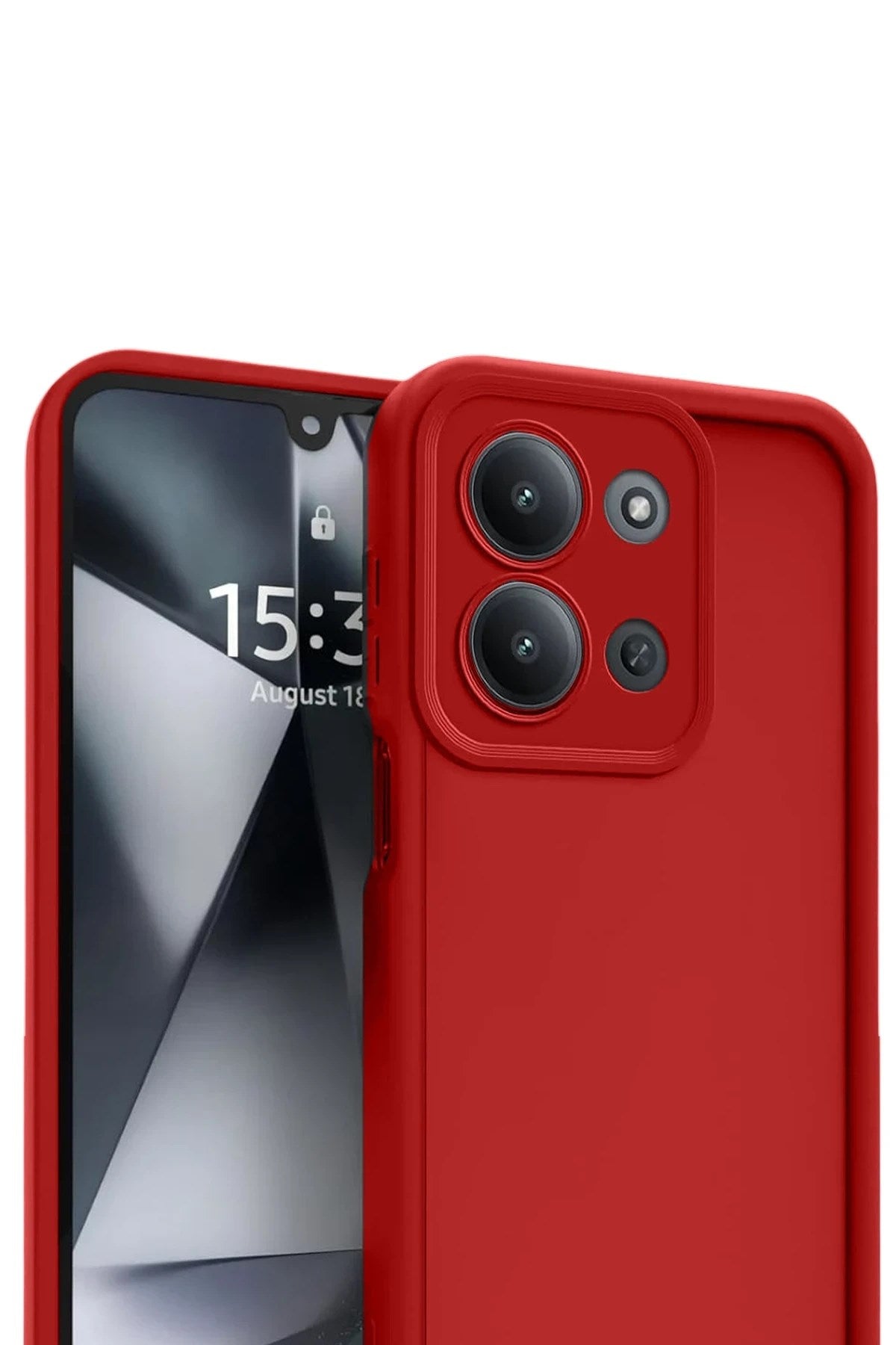 Mey İthalat® Redmi 15C 4G Viera Silikon - Kırmızı