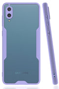 Mey İthalat® Samsung Galaxy A02 Kılıf Platin Silikon - Lila