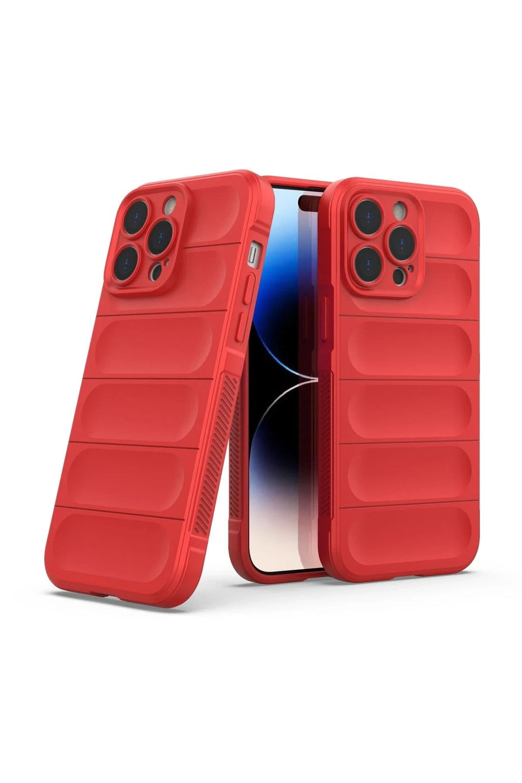 Mey İthalat® iPhone 13 Pro Max Kılıf Optimum Silikon - Kırmızı