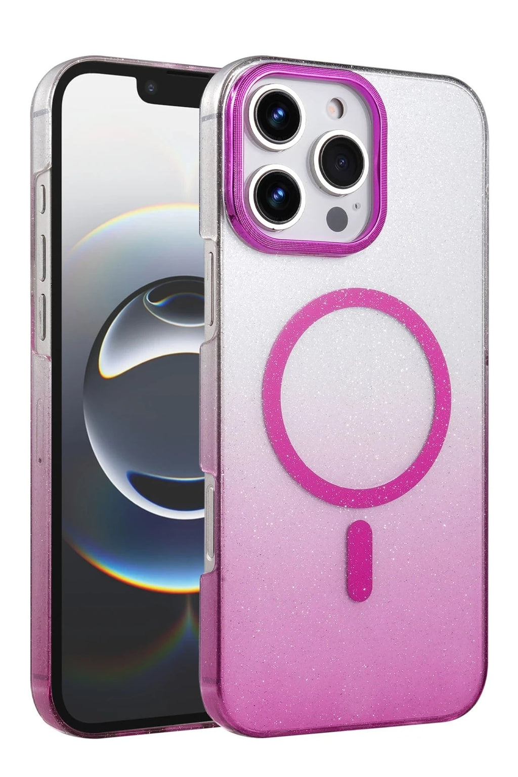 Mey İthalat® iPhone 16 Pro Max Glossy Magsafe Kapak - Mor