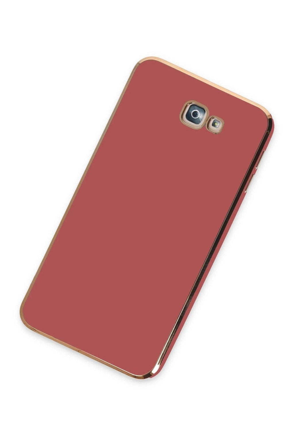 Mey İthalat® Samsung Galaxy J7 Prime Kılıf Volet Silikon - Kırmızı