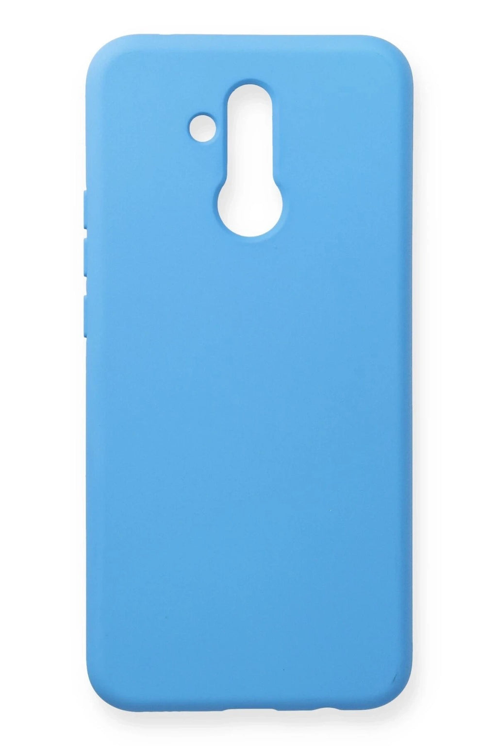 Mey İthalat® Huawei Mate 20 Lite Kılıf Nano içi Kadife Silikon - Mavi