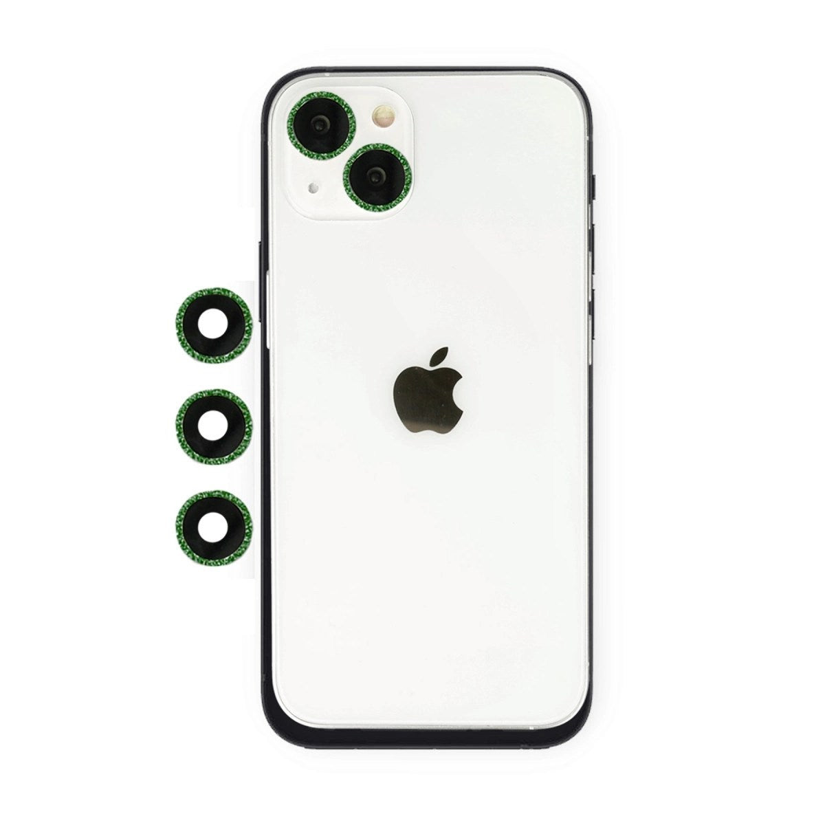 Mey İthalat® iPhone 14 Shine Kamera Lens - Yeşil