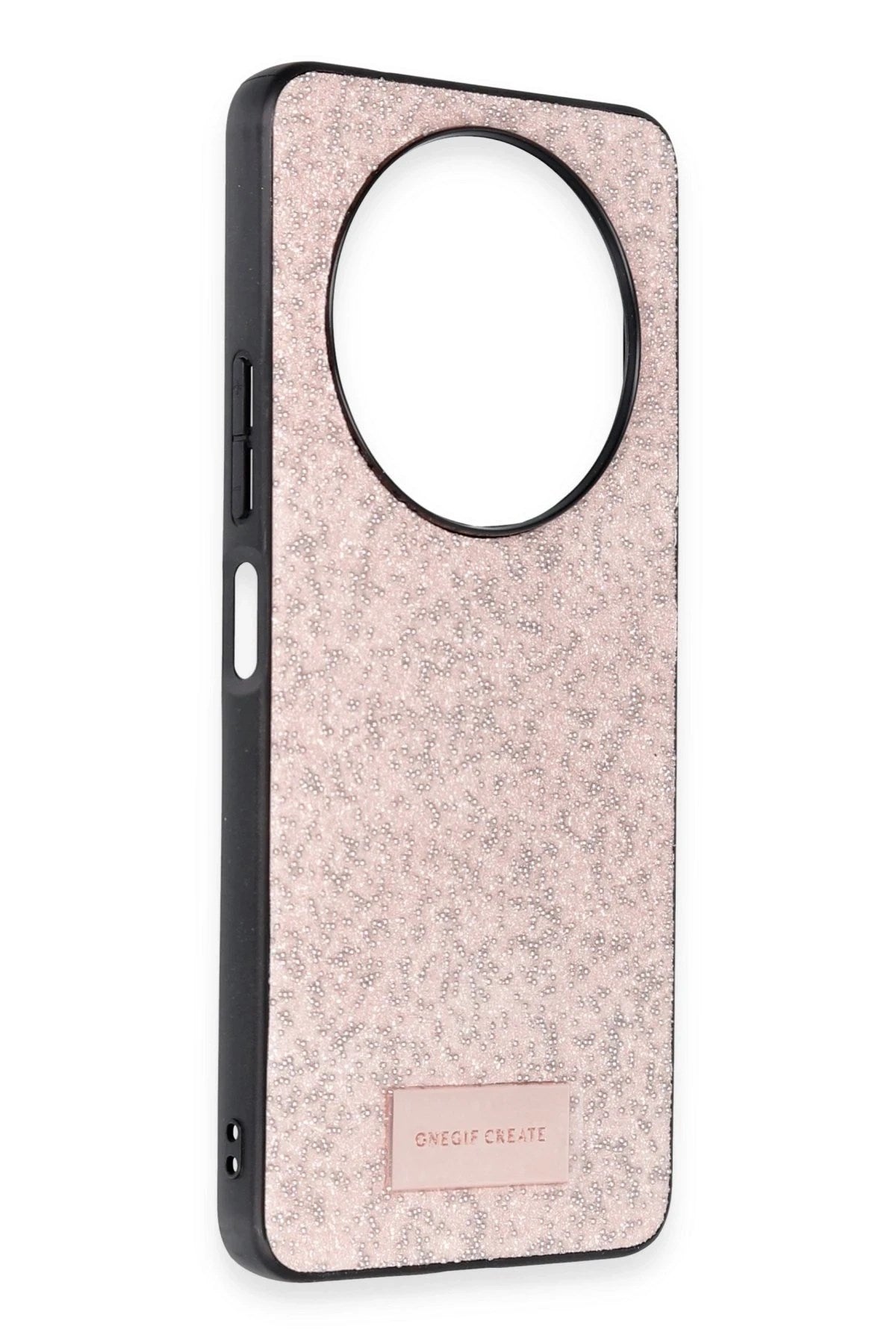 Mey İthalat® Redmi A3 4G Bright Simli Kapak - Pembe