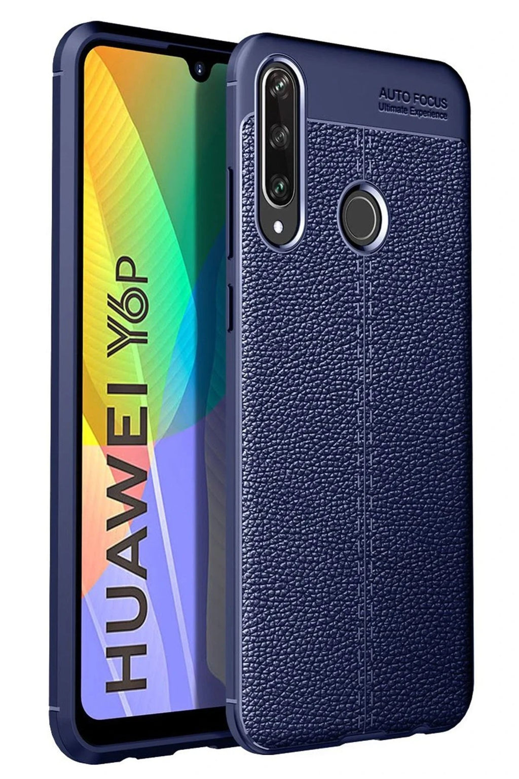 Mey İthalat® Huawei Y6P Kılıf Auto Focus Kapak - Lacivert