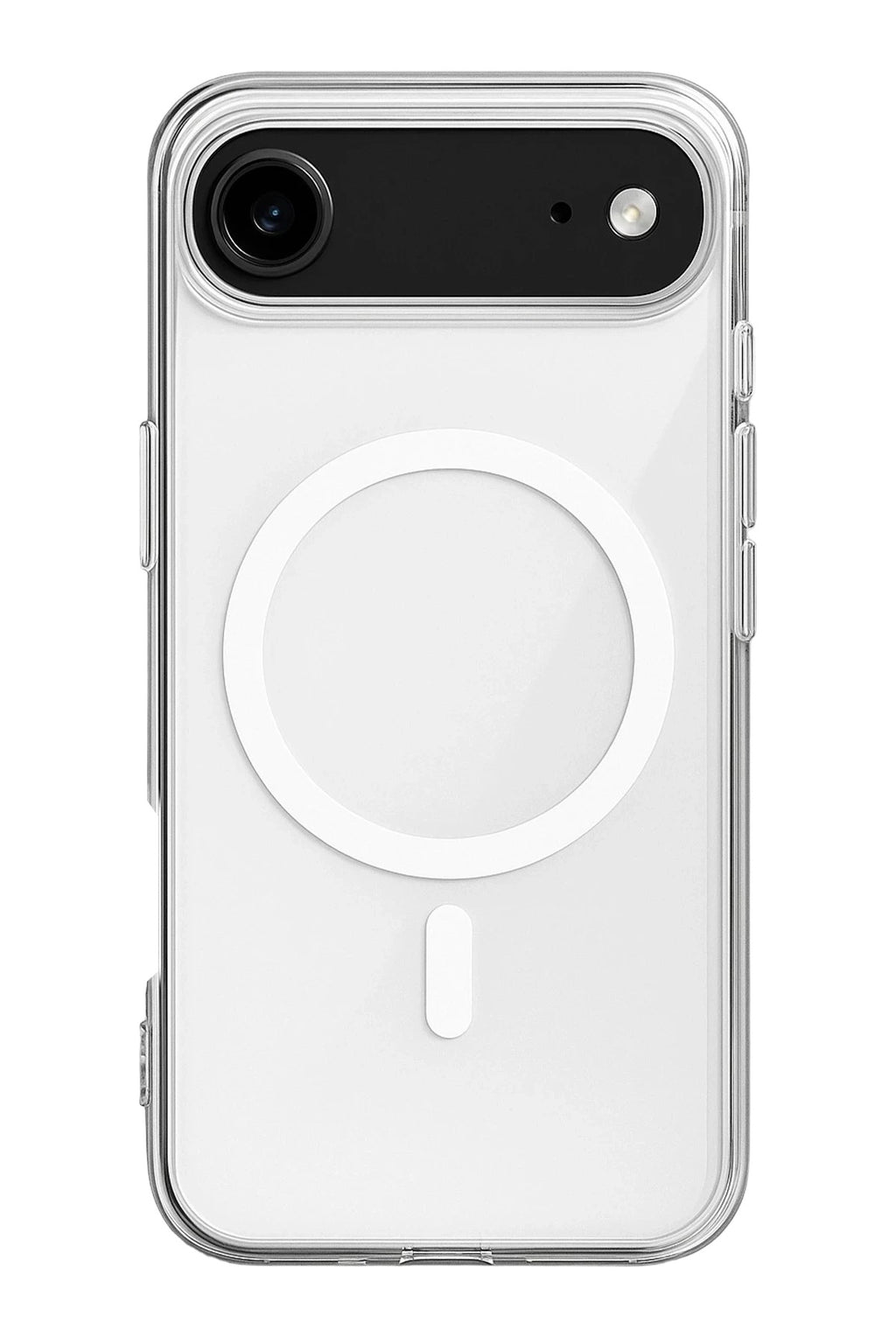Mey İthalat® iPhone 17 Air Kılıf Magneticsafe Şeffaf Silikon - Şeffaf