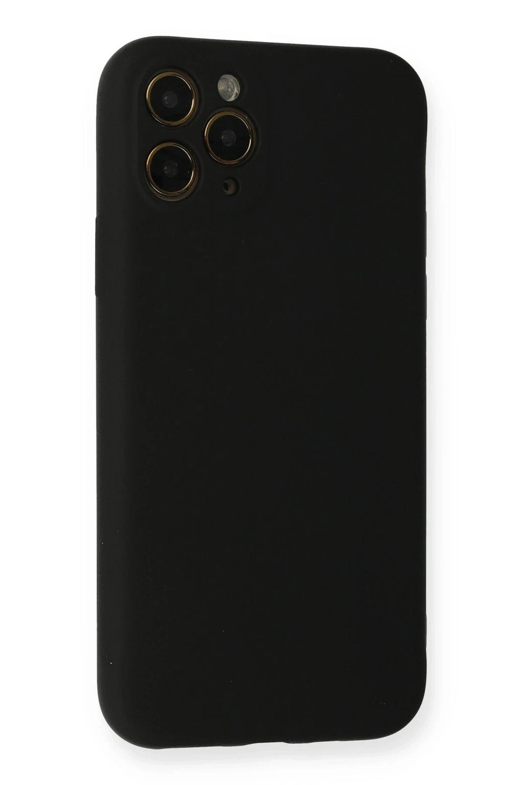 Mey İthalat® iPhone 11 Pro Kılıf Nano içi Kadife Silikon - Siyah