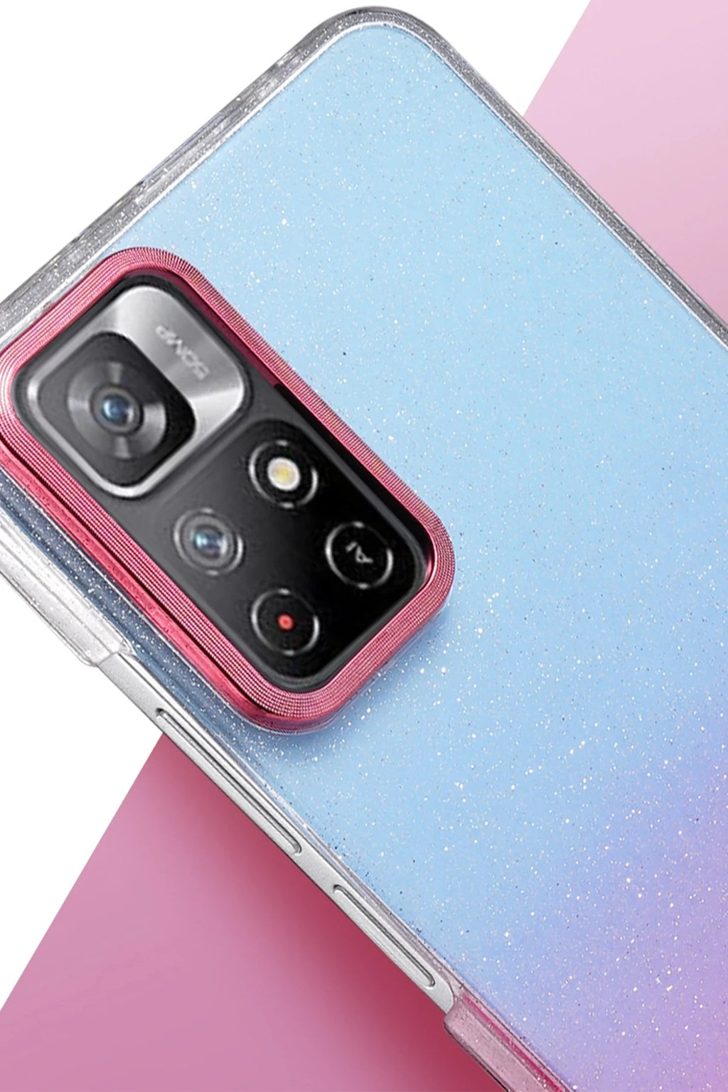 Mey İthalat® Redmi Note 11 Pro Glossy Kapak - Mavi