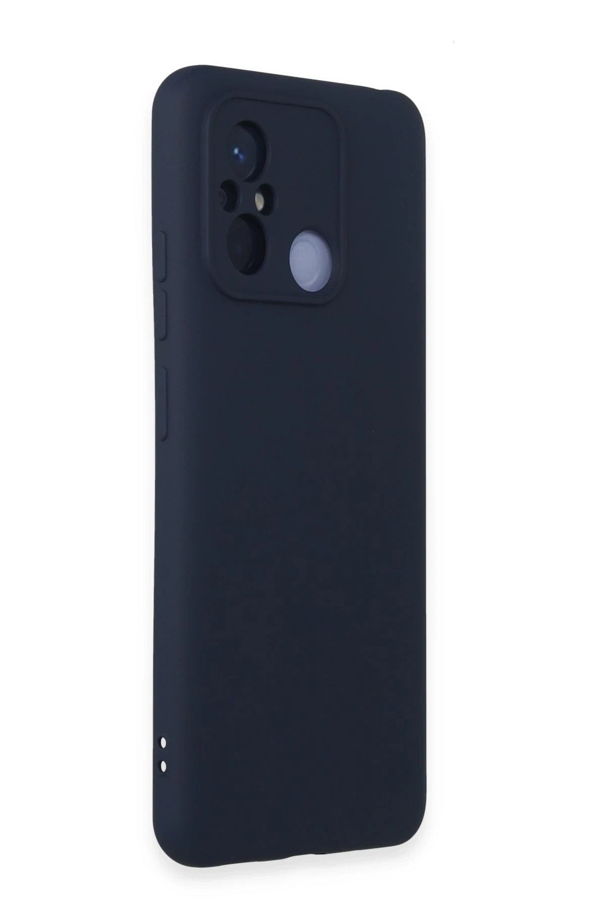 Mey İthalat® Redmi 12C Kılıf Nano içi Kadife Silikon - Lacivert