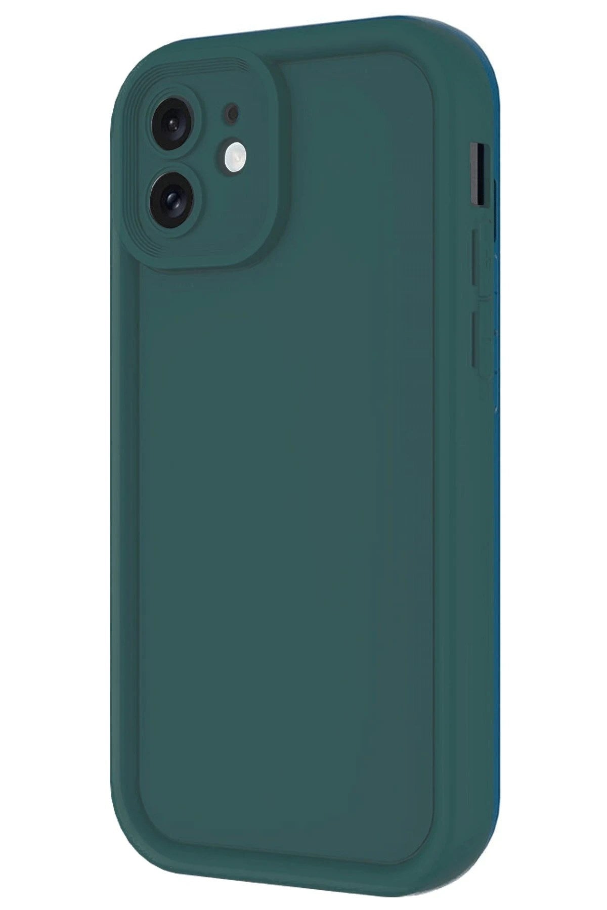 Mey İthalat® iPhone 11 Kılıf Viera Silikon - Koyu Yeşil