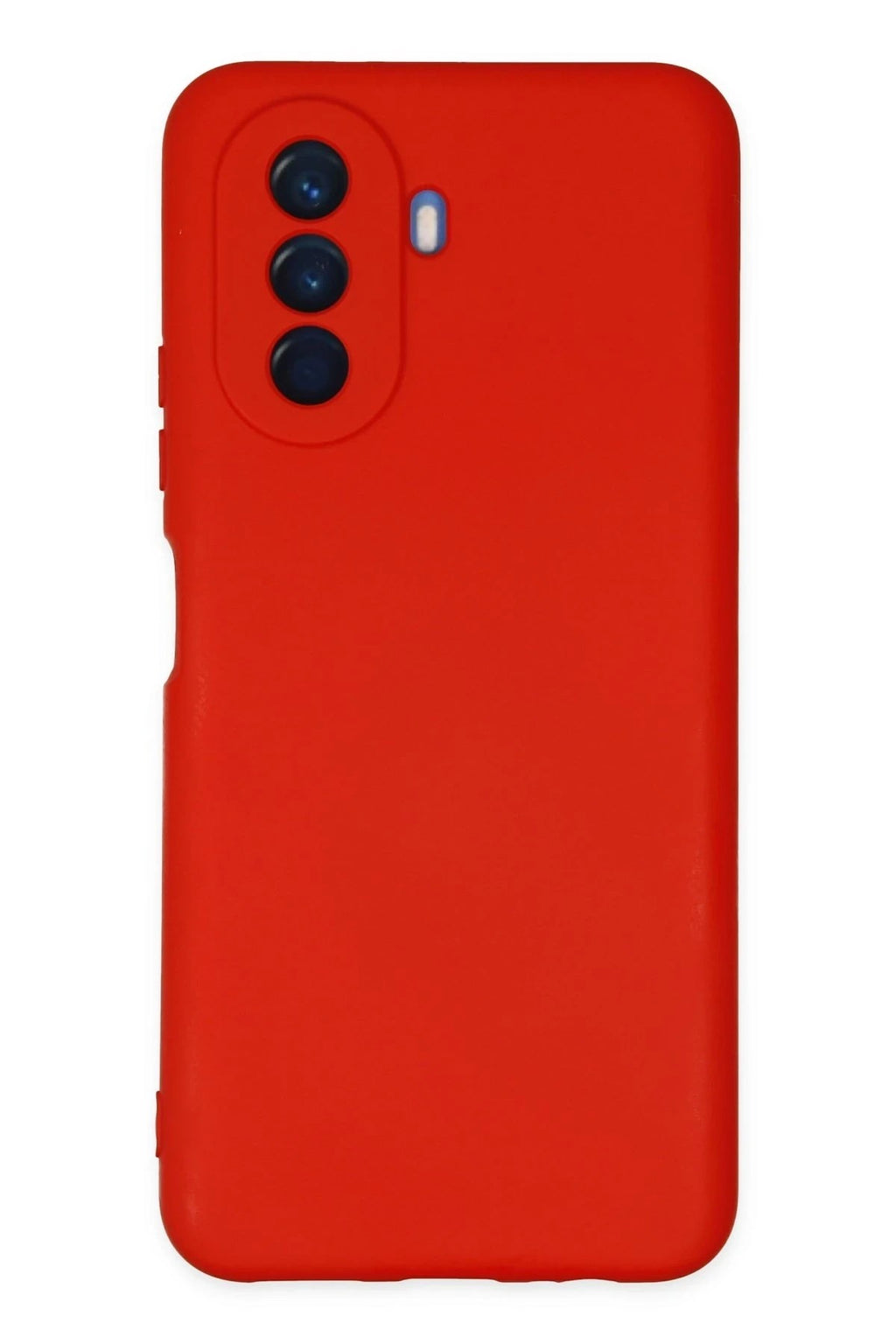Mey İthalat® Huawei Nova Y70 Kılıf Nano içi Kadife Silikon - Kırmızı