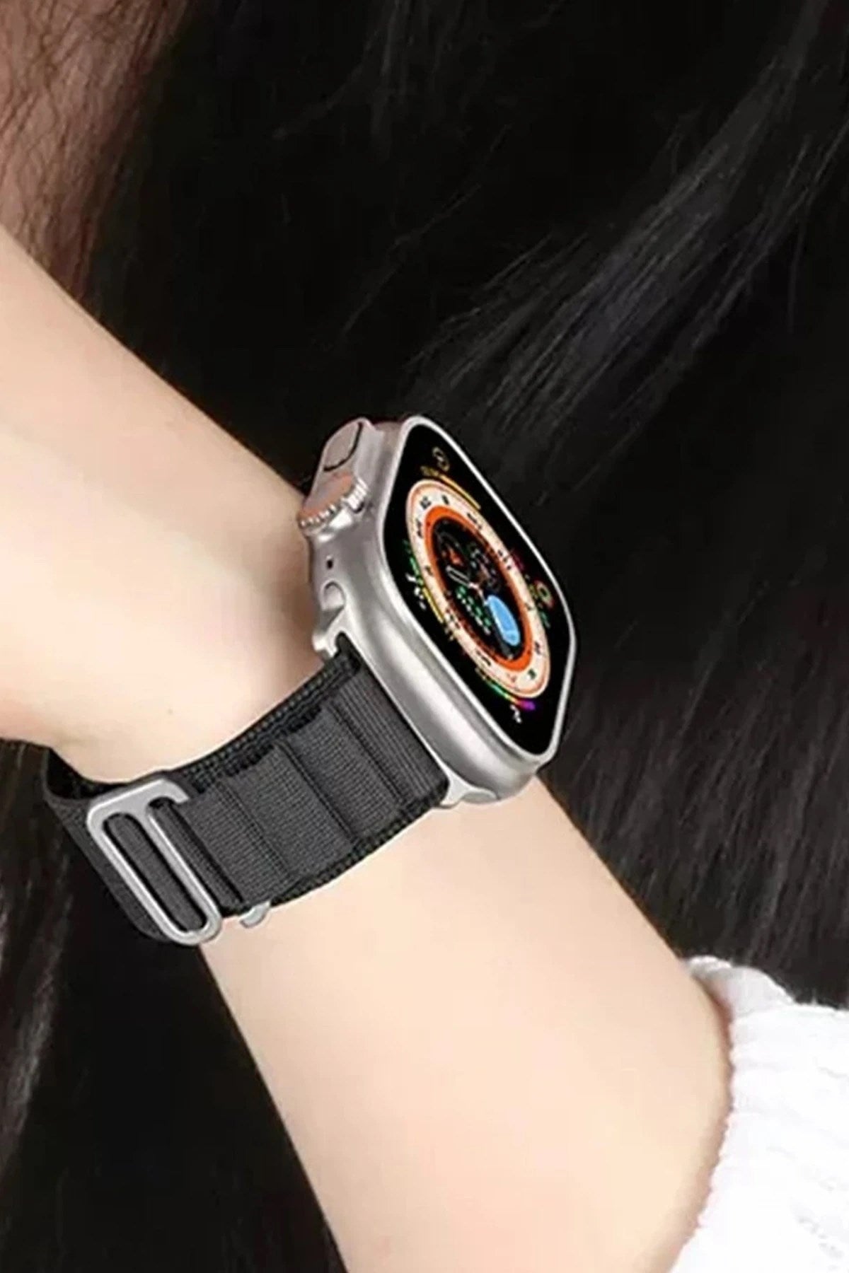 Mey İthalat® Watch Ultra 49mm Mountain Kordon - Yeşil