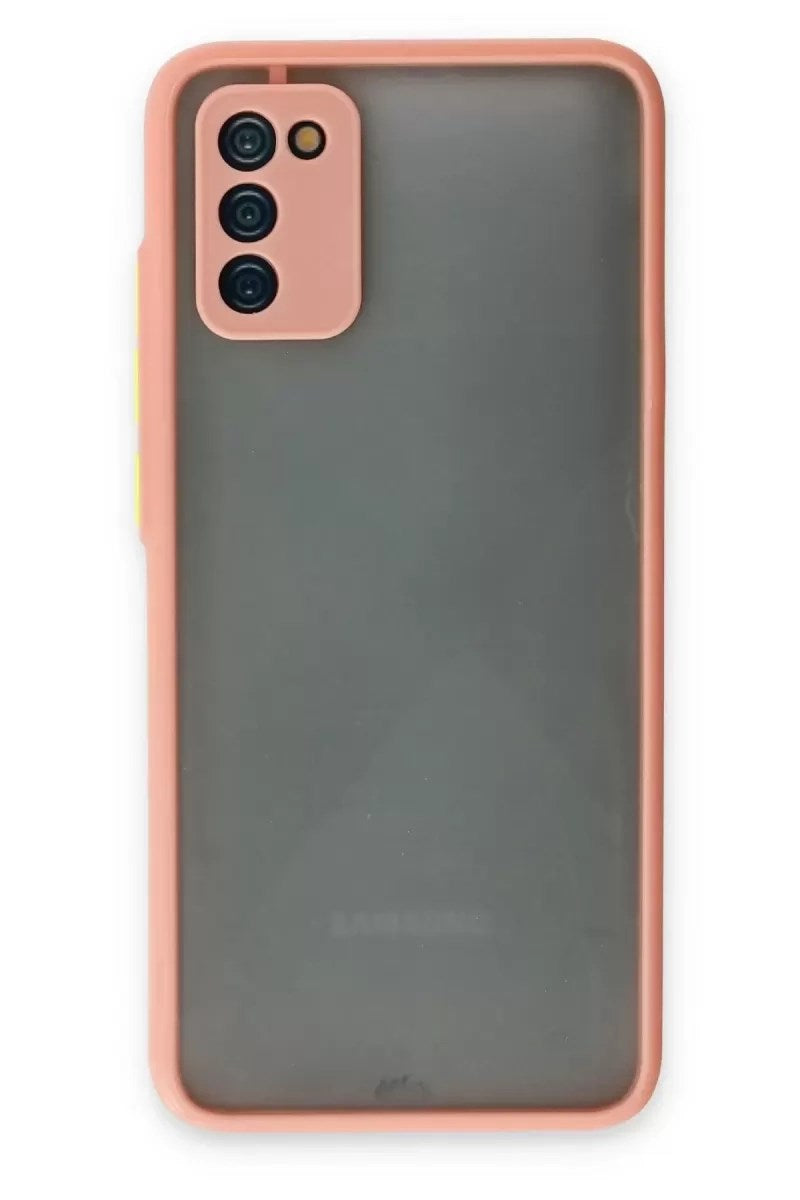 Mey İthalat® Samsung Galaxy A02S Kılıf Montreal Silikon Kapak - Pembe