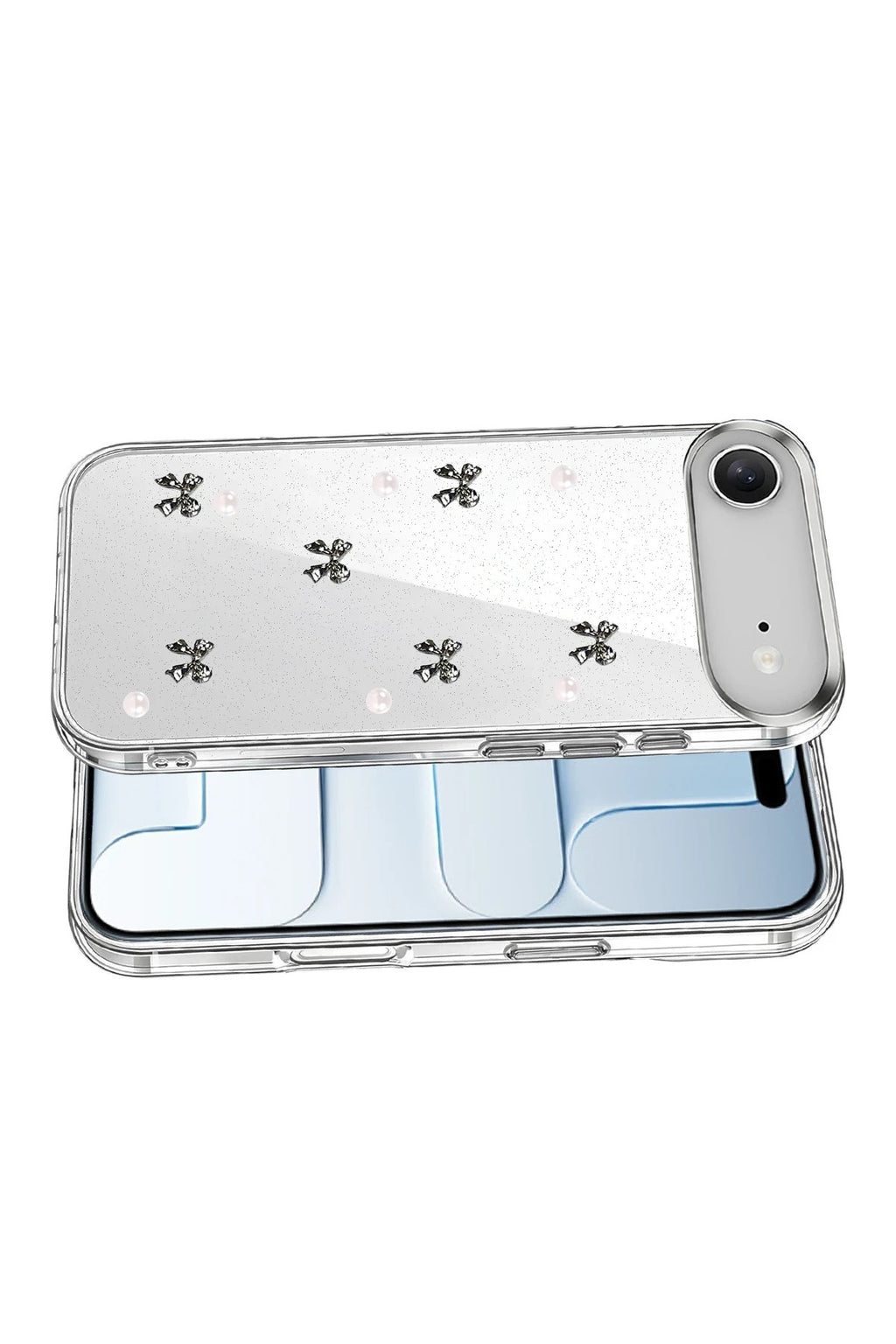 Mey İthalat® iPhone 17 Air Fiyonk Desenli Kapak - Desen 8