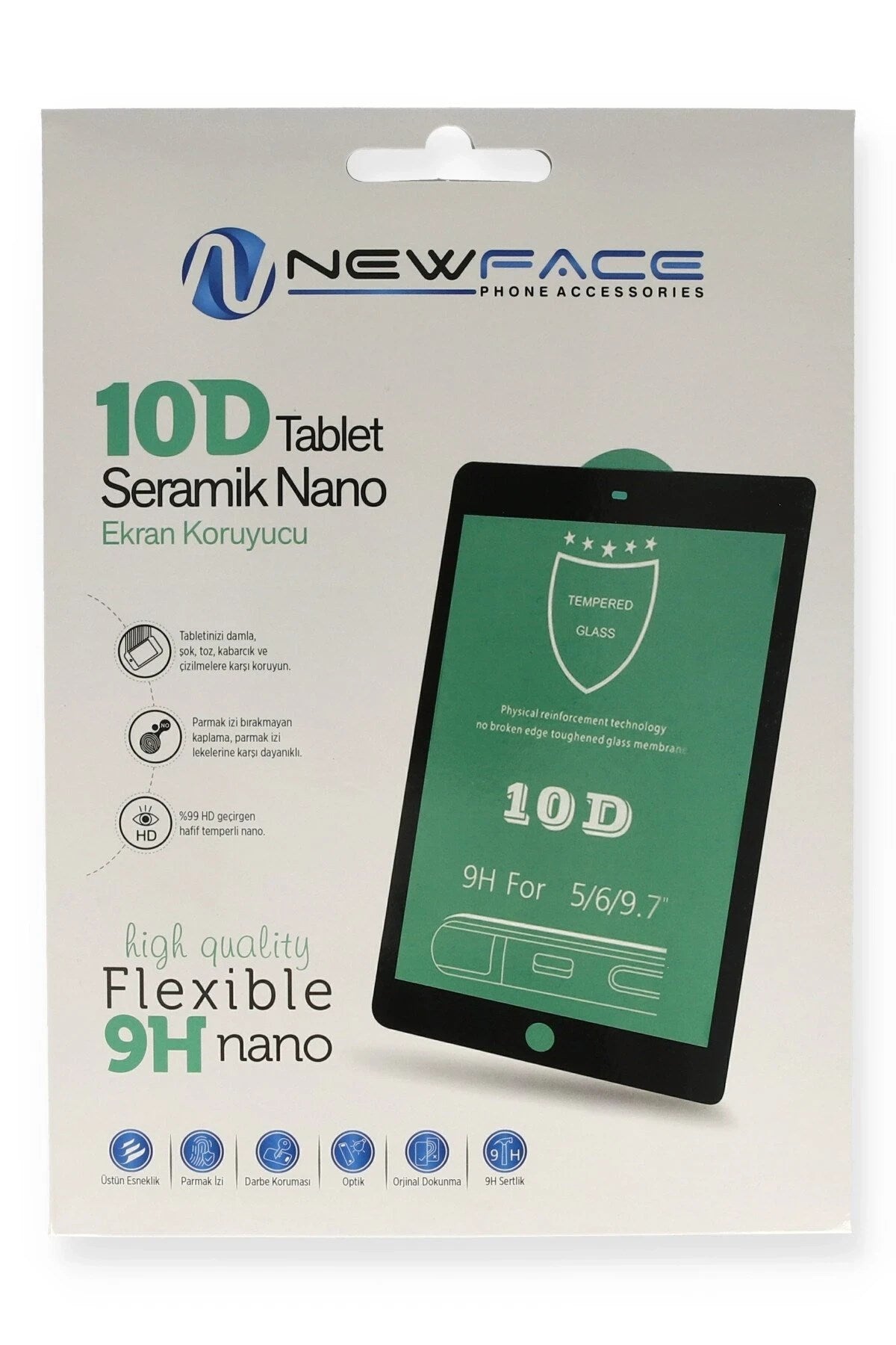 Mey İthalat® Huawei MediaPad T3 10 / 9.6 Tablet 10D Seramik Nano