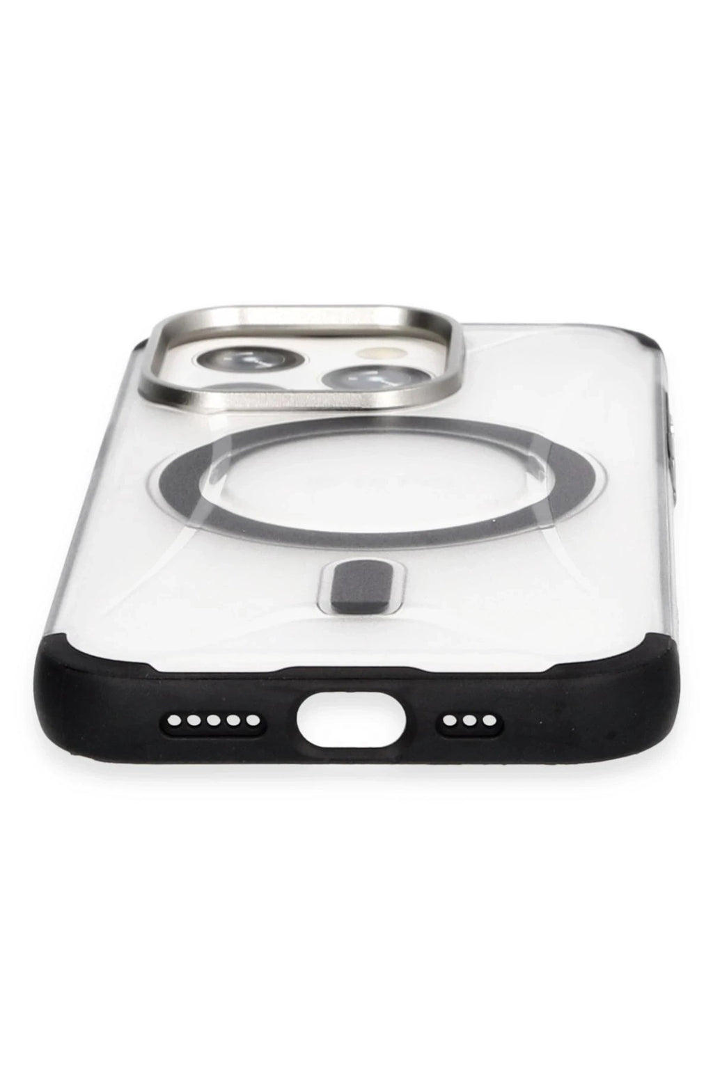 Mey İthalat® iPhone 15 Pro Max Hilton Magsafe Kapak - Siyah