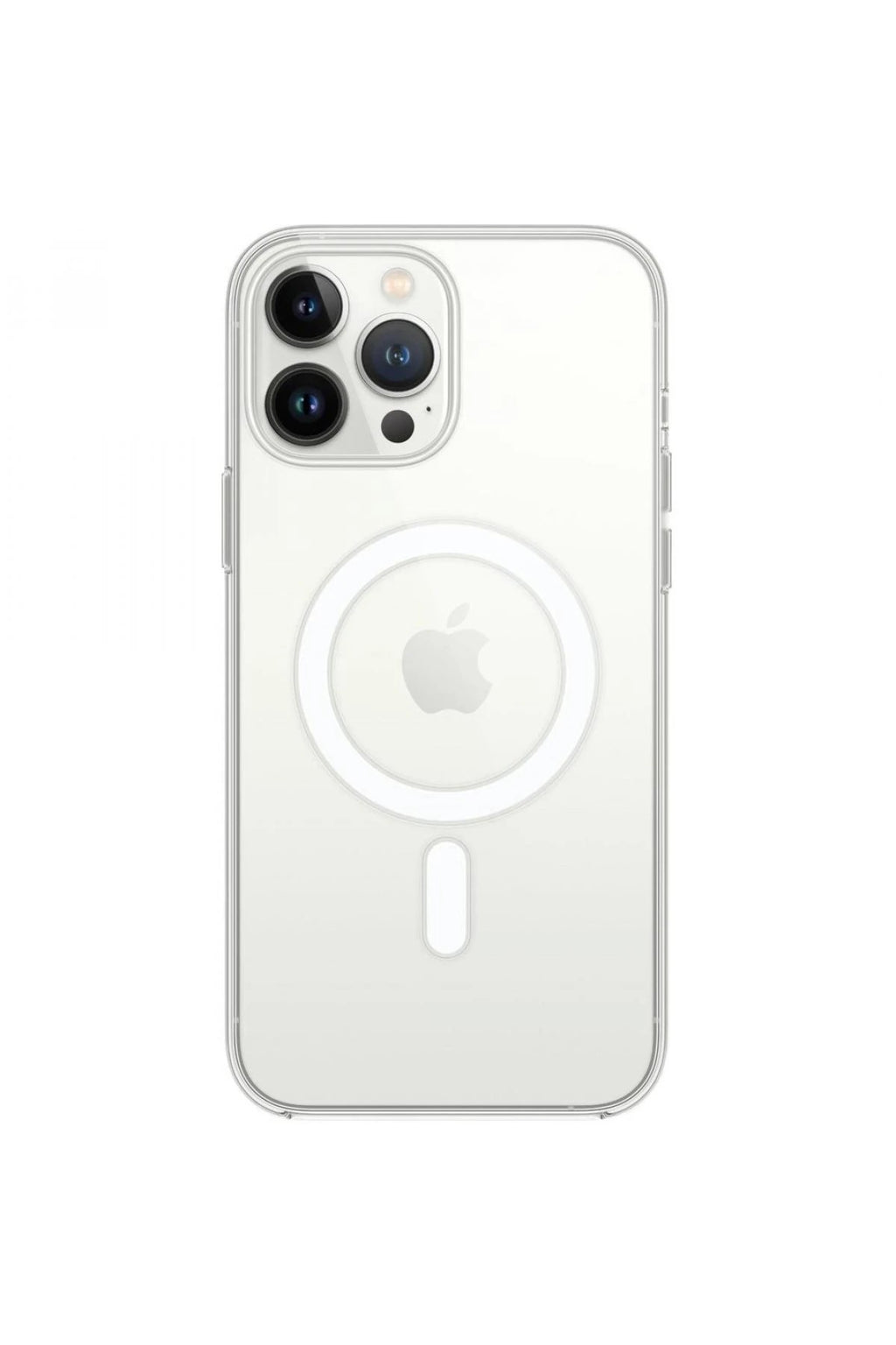 Mey İthalat® iPhone 13 Pro Max Kılıf Magneticsafe Şeffaf Silikon - Şeffaf