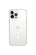 Mey İthalat® iPhone 13 Pro Max Kılıf Magneticsafe Şeffaf Silikon - Şeffaf