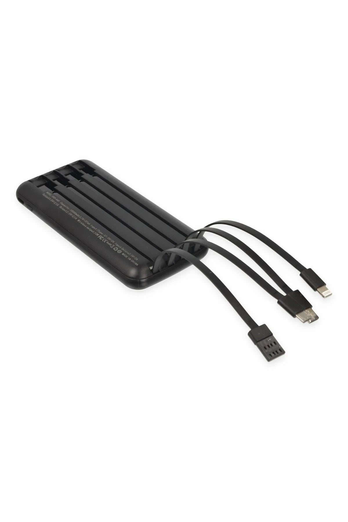 Mey İthalat® Yosonda A87 4in1 20.000 mAh Powerbank - Siyah
