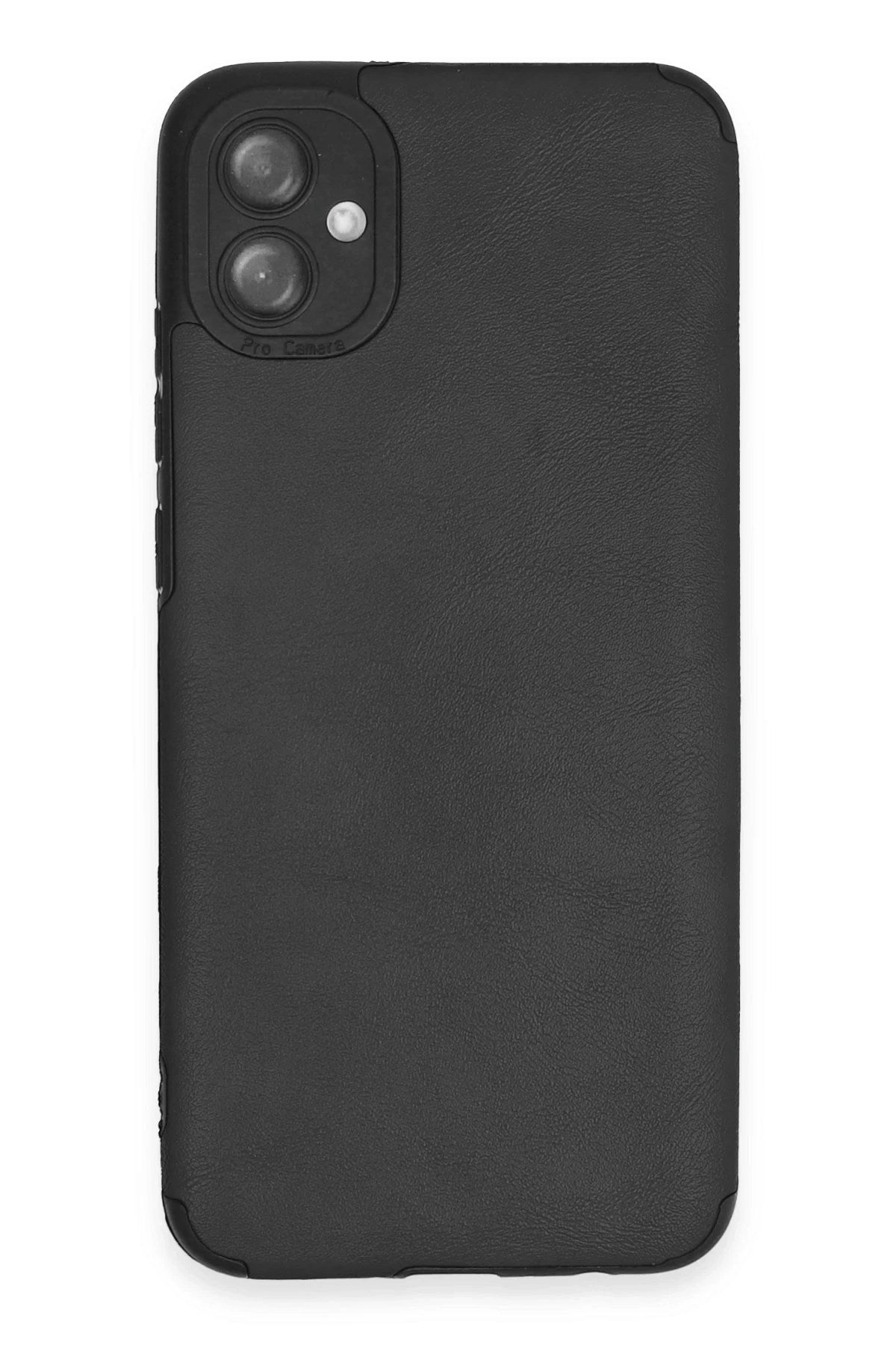 Mey İthalat® Samsung Galaxy A04E Kılıf Loop Deri Silikon - Siyah