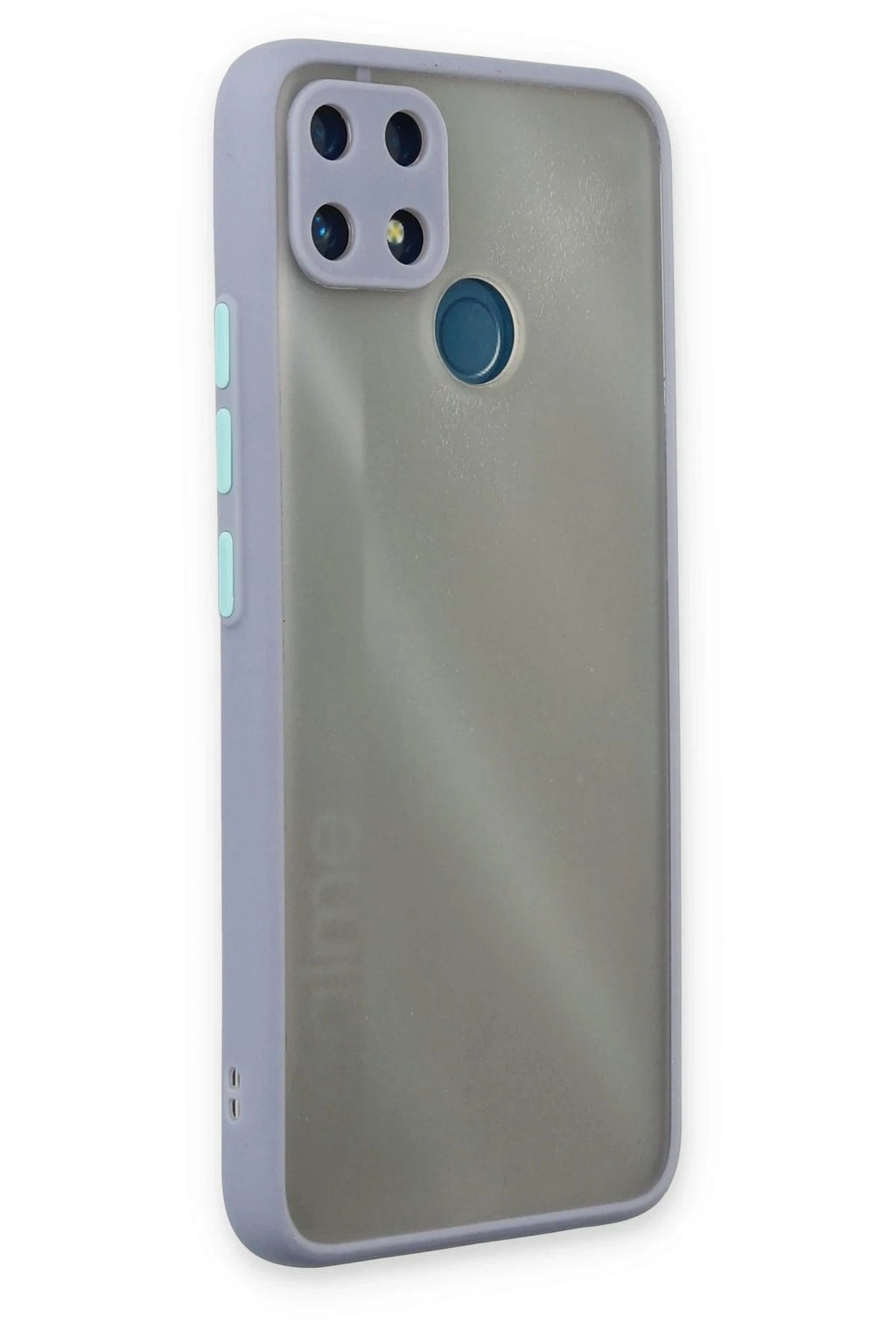 Mey İthalat® Realme C25 Kılıf Montreal Silikon Kapak - Gri