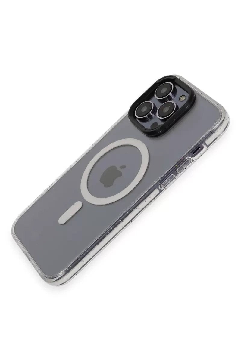Mey İthalat® iPhone 14 Pro Max Kılıf Tigra Magsafe Kapak - Beyaz