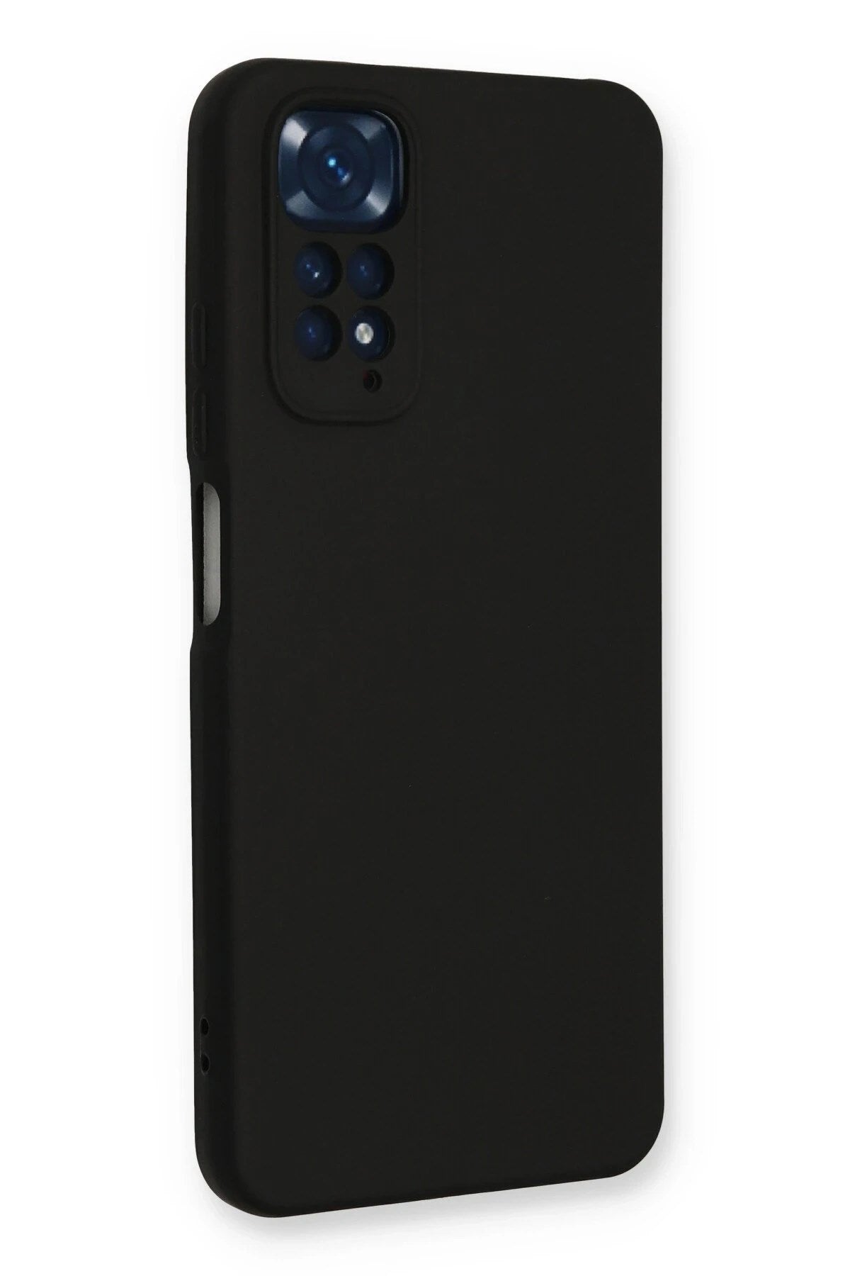 Mey İthalat® Redmi Note 11 Kılıf Nano içi Kadife Silikon - Siyah