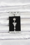 Mey İthalat® 316L Cerrahi Çelik Sallantılı Zirkon Taşlı Model Göbek Piercing