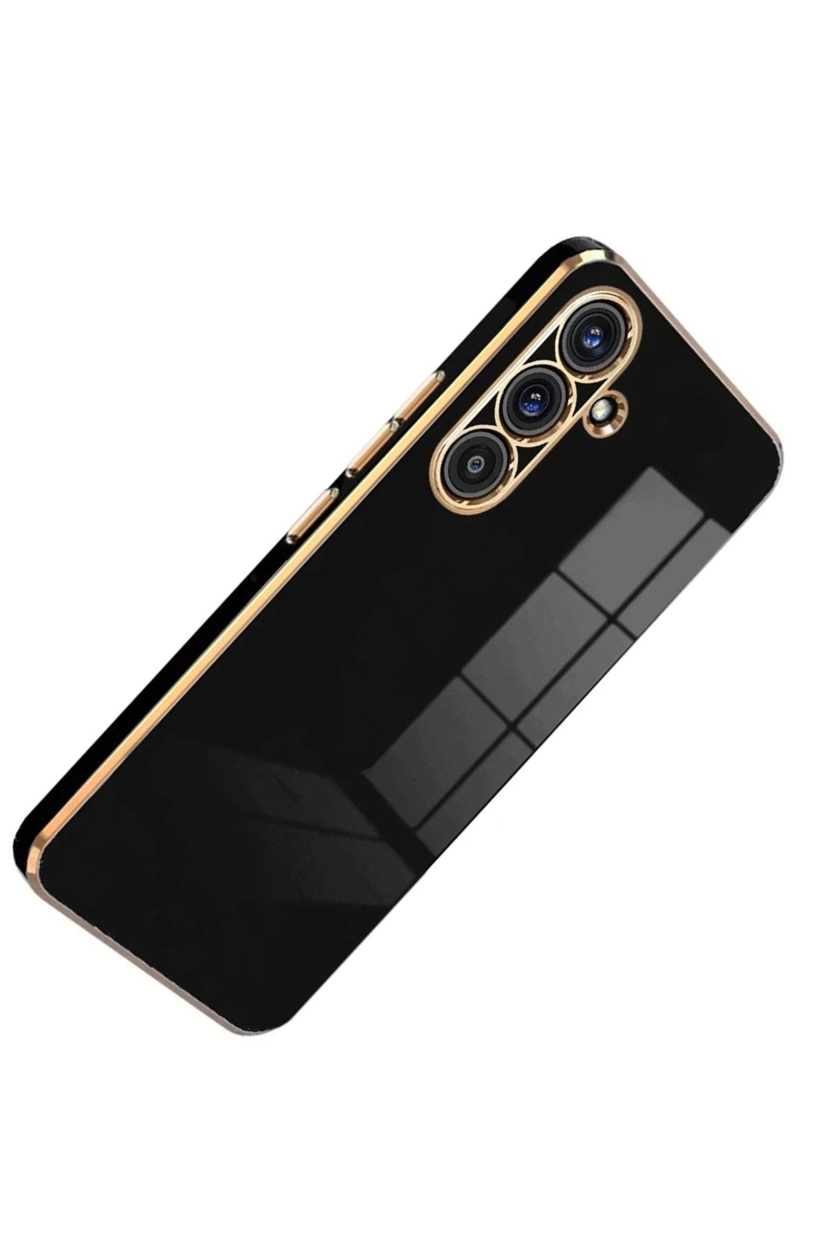 Mey İthalat® Samsung Galaxy A17 5G Volet Silikon - Siyah