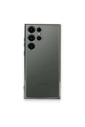 Mey İthalat® Samsung Galaxy S24 Ultra Kılıf Lensli Silikon - Gümüş